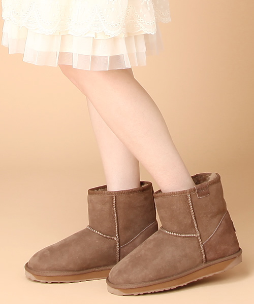 EMU Australia（エミューオーストラリア）の「***emu STINGER MINI ブーツ（ブーツ・レディース・ベージュ/グレー/パープル/ネイビー/ケリー・6/7/8）」の14枚目の写真