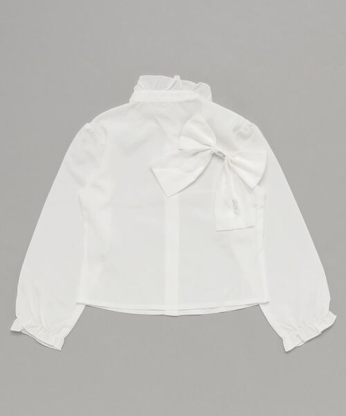 Catherine Cottage（キャサリンコテージ）の「3WAYリボンブラウス（シャツ/ブラウス・キッズ・ホワイト・110/120/130/140/150/160）」の6枚目の写真