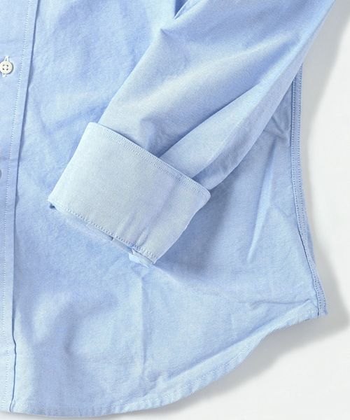 GITMAN VINTAGE(ギットマン ヴィンテージ)の「GITMAN VINTAGE: オックスフォード ボタンダウン シャツ(シャツ/ブラウス・メンズ・ホワイト/ライトブルー・MEDIUM/SMALL)」の12枚目の写真