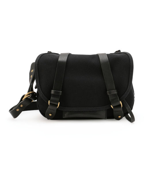 SHIPS（シップス）の「AMIACALVA: キャンバス/栃木レザー ショルダー