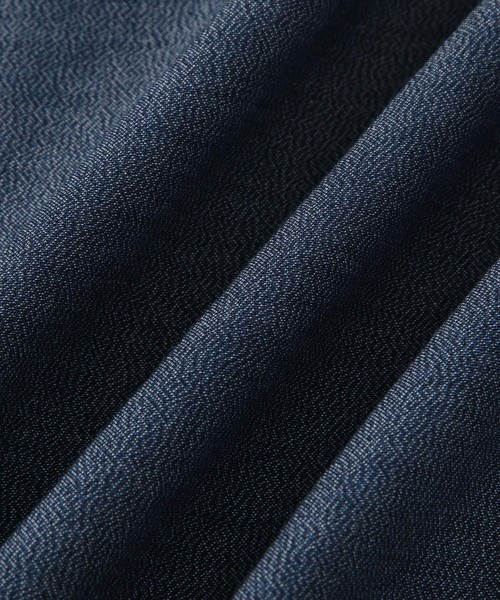 ADAM ET ROPE'（アダムエロペ）の「インディアンストライプチュニック（シャツ/ブラウス・メンズ・ブラック/サックスブルー/ブルー・FREE）」の11枚目の写真