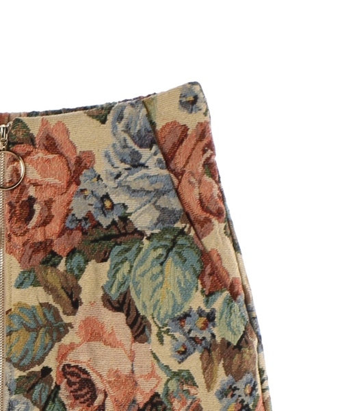 YECCA VECCA（イェッカヴェッカ）の「ゴブランＺＩＰスカート（スカート・レディース・ブラック/アイボリー・FREE）」の10枚目の写真