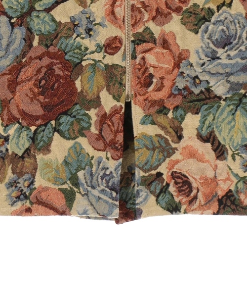 YECCA VECCA（イェッカヴェッカ）の「ゴブランＺＩＰスカート（スカート・レディース・ブラック/アイボリー・FREE）」の9枚目の写真