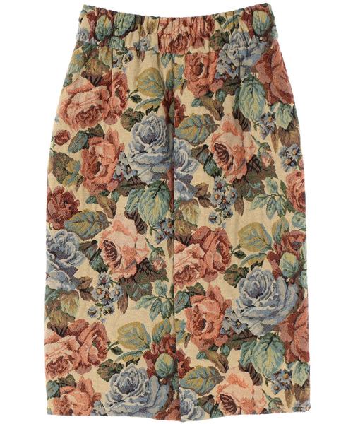 YECCA VECCA（イェッカヴェッカ）の「ゴブランＺＩＰスカート（スカート・レディース・ブラック/アイボリー・FREE）」の20枚目の写真