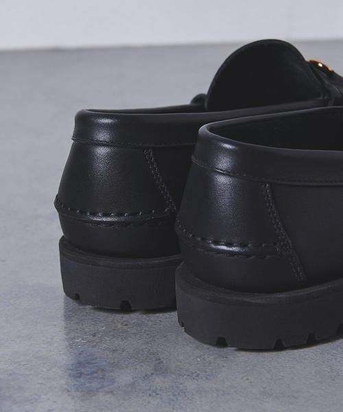 Paraboot(パラブーツ)の「【別注】<Paraboot(パラブーツ)> UASP BIT LOAFER†(ローファー・メンズ・ブラック・7/7h/6h/8/6/5h/9/9h/8h/10)」の4枚目の写真