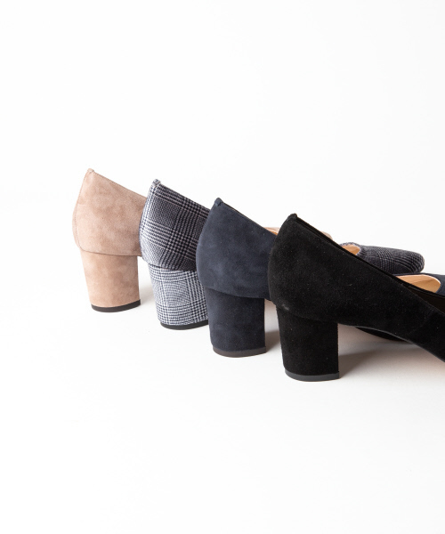 PICHE ABAHOUSE(ピシェ アバハウス)の「チャンキーヒールパンプス(パンプス・レディース・ブラック/ベージュ/その他/ネイビー・40/38/39/35/36/37/34)」の15枚目の写真