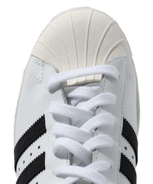 adidas Originals（アディダスオリジナルス）の「アディダス オリジナルス スーパースター 金ベロ ビンテージ adidas Originals SS 80s（スニーカー・メンズ・ブラック/パープル・26.5cm/27cm/27.5cm/28cm/28.5cm/26cm/29cm）」の6枚目の写真