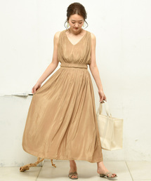 DouDou | ギャザータンクワンピース(ワンピース)