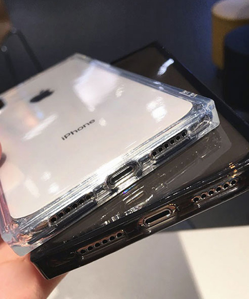 c.u.l(シーユーエル)の「【c.u.l】スクエア クリア ブラック レッド アイフォンケース iPhoneカバー ipc456(スマホケース/カバー・レディース・ホワイト/ブラック/レッド・A/C/D/B/E/F/K/I/J)」の12枚目の写真