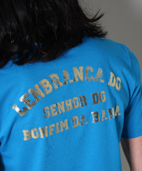 MEN'S MELROSE(メンズメルローズ)の「TOMOKAZU MYOJIN(明神智和)×MEN'S MELROSEコラボレートTシャツ(Tシャツ/カットソー・メンズ・ホワイト/ブルー・MEDIUM/LARGE)」の17枚目の写真