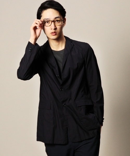 BEAUTY&YOUTH UNITED ARROWS(ビューティーアンドユースユナイテッドアローズ)の「BY シャツ/ファブリック コート(ステンカラーコート・メンズ・ケリー/ネイビー・X-LARGE/MEDIUM/SMALL/LARGE)」の1枚目の写真