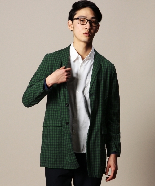 BEAUTY&YOUTH UNITED ARROWS(ビューティーアンドユースユナイテッドアローズ)の「BY シャツ/ファブリック コート(ステンカラーコート・メンズ・ケリー/ネイビー・X-LARGE/MEDIUM/SMALL/LARGE)」の2枚目の写真