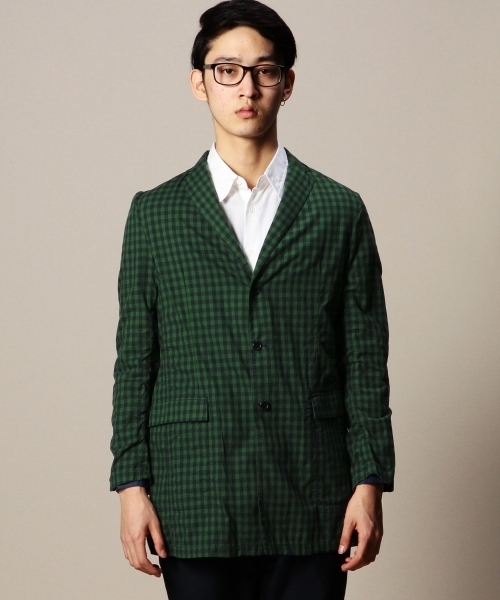 BEAUTY&YOUTH UNITED ARROWS(ビューティーアンドユースユナイテッドアローズ)の「BY シャツ/ファブリック コート(ステンカラーコート・メンズ・ケリー/ネイビー・X-LARGE/MEDIUM/SMALL/LARGE)」の5枚目の写真