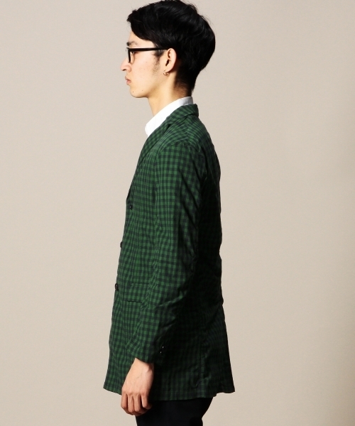 BEAUTY&YOUTH UNITED ARROWS(ビューティーアンドユースユナイテッドアローズ)の「BY シャツ/ファブリック コート(ステンカラーコート・メンズ・ケリー/ネイビー・X-LARGE/MEDIUM/SMALL/LARGE)」の6枚目の写真