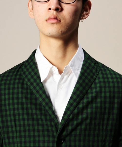 BEAUTY&YOUTH UNITED ARROWS(ビューティーアンドユースユナイテッドアローズ)の「BY シャツ/ファブリック コート(ステンカラーコート・メンズ・ケリー/ネイビー・X-LARGE/MEDIUM/SMALL/LARGE)」の9枚目の写真