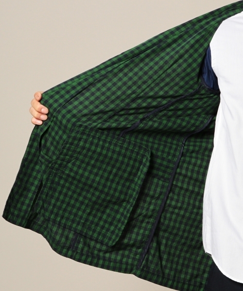 BEAUTY&YOUTH UNITED ARROWS(ビューティーアンドユースユナイテッドアローズ)の「BY シャツ/ファブリック コート(ステンカラーコート・メンズ・ケリー/ネイビー・X-LARGE/MEDIUM/SMALL/LARGE)」の13枚目の写真