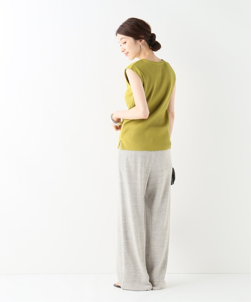 IENA（イエナ）の「トタンテレコ ノースリーブプルオーバー◆（Tシャツ/カットソー・レディース・ブラック/グリーン/アイボリー/ホワイト系その他・FREE）」の10枚目の写真