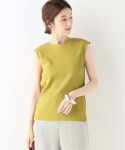 IENA（イエナ）の「トタンテレコ ノースリーブプルオーバー◆（Tシャツ/カットソー・レディース・ブラック/グリーン/アイボリー/ホワイト系その他・FREE）」の17枚目の写真