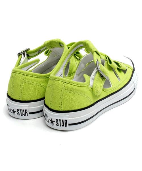 CONVERSE(コンバース)の「ALL STAR INTERRIBBON OX/オールスター インターリボン OX(スニーカー・レディース・オフホワイト/ライトグリーン・5/6/4.5/3/4/3.5/5.5)」の10枚目の写真