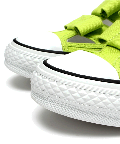 CONVERSE(コンバース)の「ALL STAR INTERRIBBON OX/オールスター インターリボン OX(スニーカー・レディース・オフホワイト/ライトグリーン・5/6/4.5/3/4/3.5/5.5)」の11枚目の写真