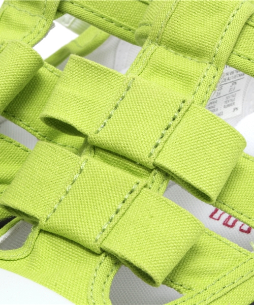 CONVERSE(コンバース)の「ALL STAR INTERRIBBON OX/オールスター インターリボン OX(スニーカー・レディース・オフホワイト/ライトグリーン・5/6/4.5/3/4/3.5/5.5)」の3枚目の写真