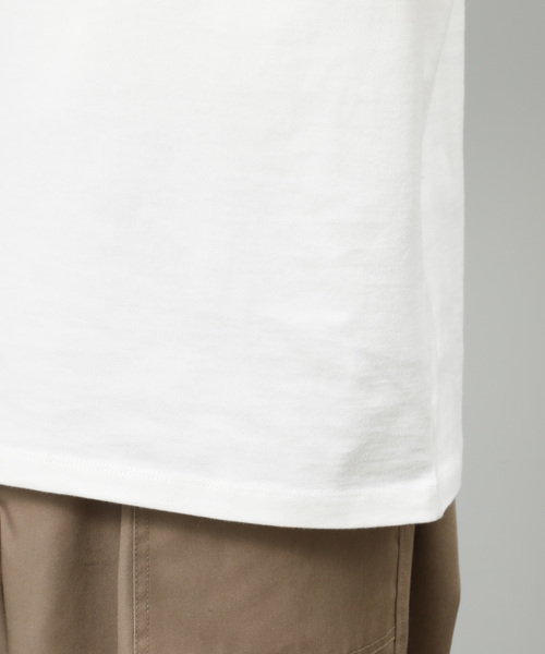 JUNRED（ジュンレッド）の「スタンダードタートルネック（Tシャツ/カットソー・メンズ・ホワイト/ブラック・S/M/L）」の9枚目の写真