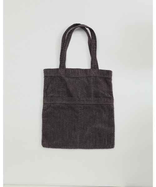 TODAYFUL（トゥデイフル）の「コーデュロイトートバッグ（トートバッグ・レディース・ダークパープル/モカ/キナリ・FREE）」の8枚目の写真