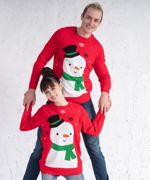 UGLY（アグリー）の「UGLY アグリー クリスマス ダサセーター（ニット/セーター・レディース・ブラック/ダークグリーン/グレー/レッド/ワインレッド/グリーン系その他/レッド系その他/ブラック系その他2/ブラック系その他3/グリーン系その他2/レッド系その他2/レッド系その他3/レッド系その他4・SMALL/LARGE/FREE）」の8枚目の写真