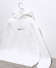 agnes b. | 【agnes b. pour ADAM ET ROPE'】HOODED PARKA WITH LOGO(パーカー)