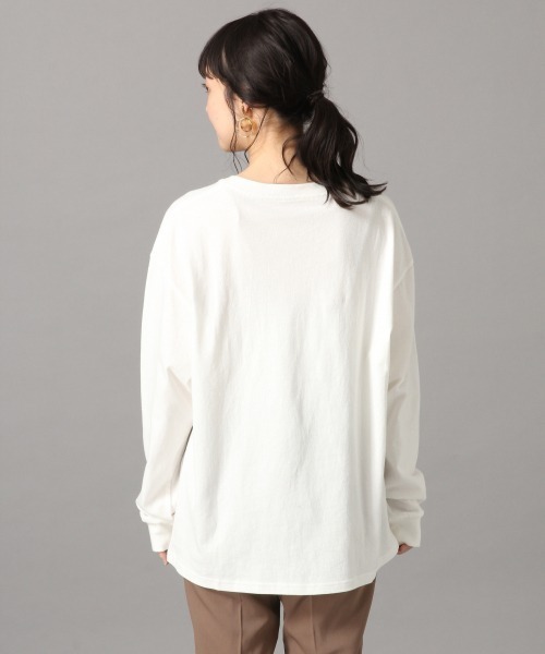 LOWRYS FARM（ローリーズファーム）の「フォトロンＴ　875268（Tシャツ/カットソー・レディース・チャコールグレー/ホワイト系その他/ホワイト系その他2・FREE）」の7枚目の写真