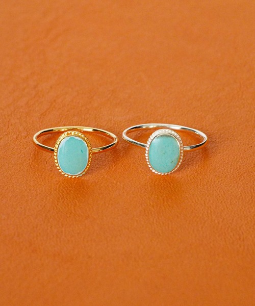 Newport(ニューポート)の「Turquoise Natural stone ring/ Silver925(リング・レディース・その他/その他1/その他2/その他3・#9/#12/#14)」の7枚目の写真