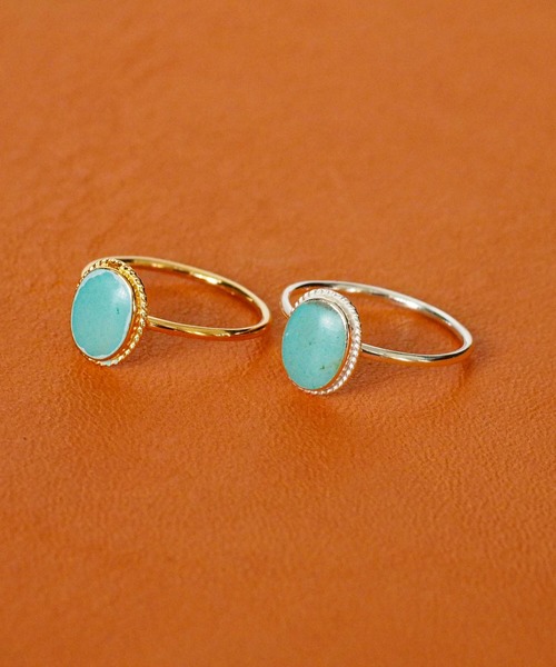 Newport(ニューポート)の「Turquoise Natural stone ring/ Silver925(リング・レディース・その他/その他1/その他2/その他3・#9/#12/#14)」の8枚目の写真