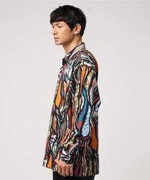 イロコイ　Iroquois dead head 総柄シャツ Iroquois（イロコイ）の「【Iroquois】DEADHEADS SH / 380102