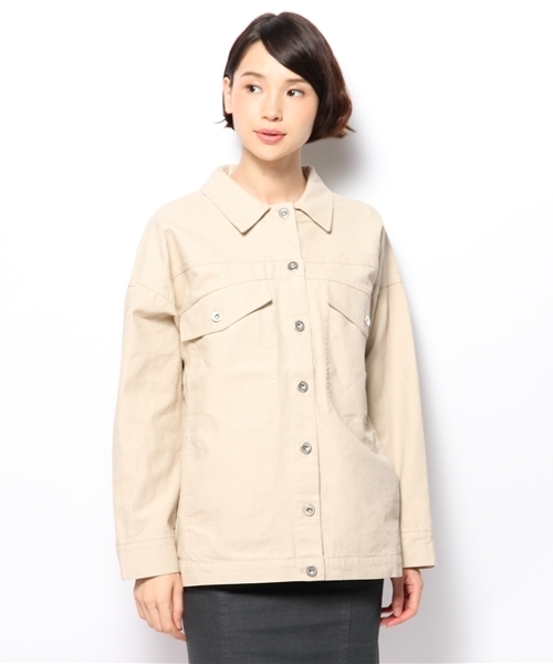 Kastane(カスタネ)の「【Kastane】BIGGジャン(カバーオール・レディース・キャメル/アイボリー/ブラック・FREE)」の12枚目の写真