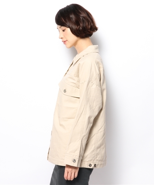 Kastane(カスタネ)の「【Kastane】BIGGジャン(カバーオール・レディース・キャメル/アイボリー/ブラック・FREE)」の13枚目の写真