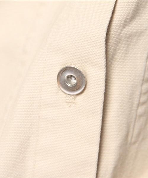 Kastane(カスタネ)の「【Kastane】BIGGジャン(カバーオール・レディース・キャメル/アイボリー/ブラック・FREE)」の11枚目の写真