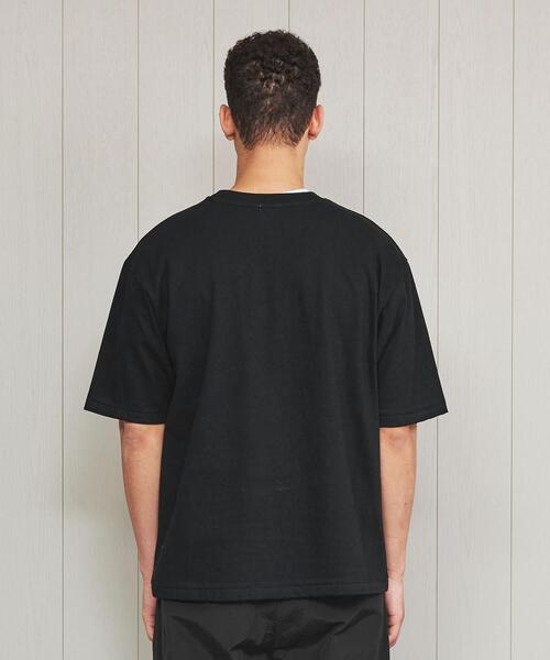 H　BEAUTY&YOUTH UNITED ARROWS（エイチビューティーアンドユースユナイテッドアローズ）の「＜H＞CREW NECK T-SHIRT/Tシャツ（Tシャツ/カットソー・メンズ・ブラック/ピンク/ターコイズブルー/ホワイト・MEDIUM/LARGE/SMALL）」の19枚目の写真