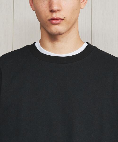 H　BEAUTY&YOUTH UNITED ARROWS（エイチビューティーアンドユースユナイテッドアローズ）の「＜H＞CREW NECK T-SHIRT/Tシャツ（Tシャツ/カットソー・メンズ・ブラック/ピンク/ターコイズブルー/ホワイト・MEDIUM/LARGE/SMALL）」の20枚目の写真