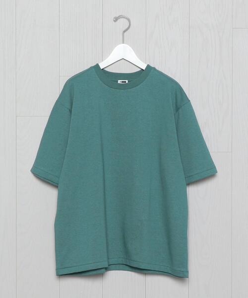 H　BEAUTY&YOUTH UNITED ARROWS（エイチビューティーアンドユースユナイテッドアローズ）の「＜H＞CREW NECK T-SHIRT/Tシャツ（Tシャツ/カットソー・メンズ・ブラック/ピンク/ターコイズブルー/ホワイト・MEDIUM/LARGE/SMALL）」の7枚目の写真