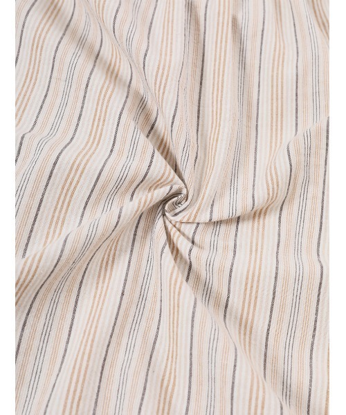 fifth（フィフス）の「マルチカラーストライプ2wayワンピース（ワンピース・レディース・ベージュ・MEDIUM）」の9枚目の写真