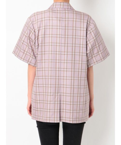 jouetie（ジュエティ）の「ハーフスリーブジャケットシャツ（シャツ/ブラウス・レディース・ブラック/ブルー/グリーン/アイボリー/その他1・MEDIUM）」の18枚目の写真