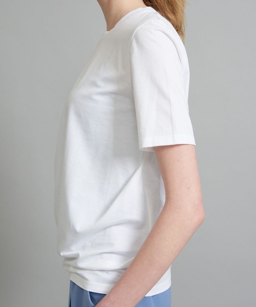 08sircus（ゼロエイトサーカス）の「【08Sircus(08サーカス)】《STUDIOUS限定》別注ロータスクロスジャージーTシャツ S20SL-TS18（Tシャツ/カットソー・レディース・ホワイト/ブラック/ダークグレー・FREE）」の14枚目の写真