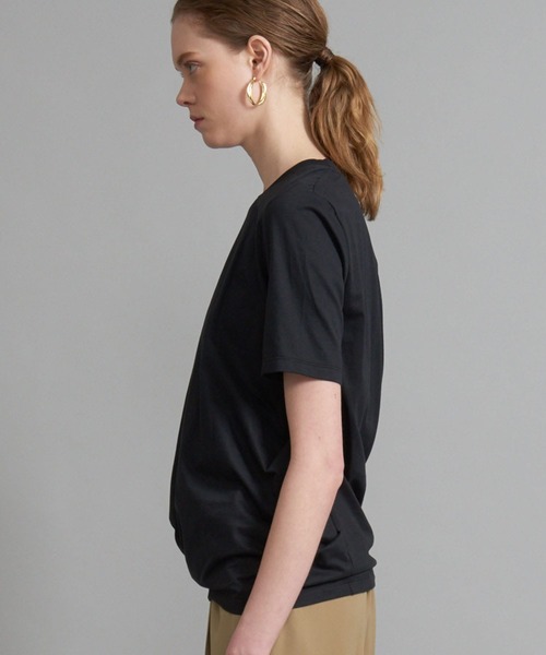 08sircus（ゼロエイトサーカス）の「【08Sircus(08サーカス)】《STUDIOUS限定》別注ロータスクロスジャージーTシャツ S20SL-TS18（Tシャツ/カットソー・レディース・ホワイト/ブラック/ダークグレー・FREE）」の21枚目の写真