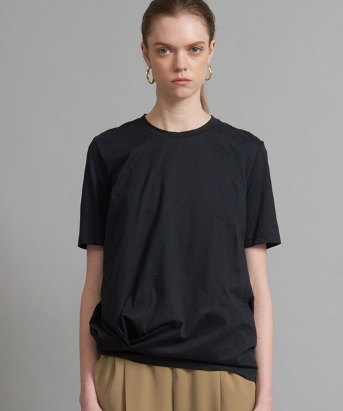 08sircus（ゼロエイトサーカス）の「【08Sircus(08サーカス)】《STUDIOUS限定》別注ロータスクロスジャージーTシャツ S20SL-TS18（Tシャツ/カットソー・レディース・ホワイト/ブラック/ダークグレー・FREE）」の17枚目の写真