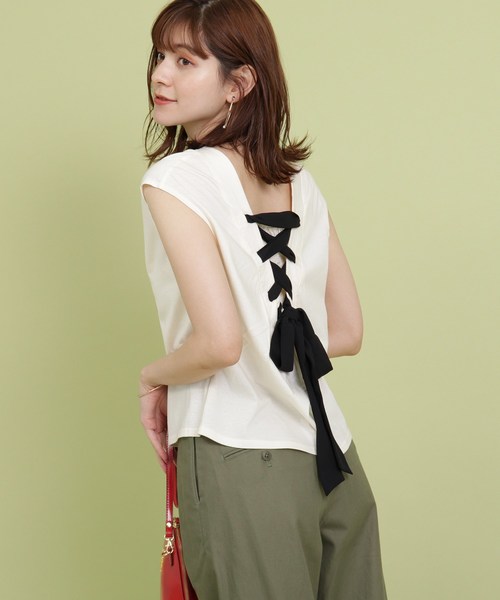 Supreme Lala バックレースアップカットソー Tシャツ カットソー Supreme La La シュープリームララ のファッション通販 Zozotown