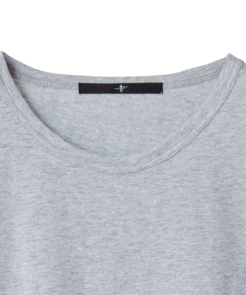 NO ID.（ノーアイディ）の「【NO ID.】Round Long Sleeve T-shirt / ラウンド ロング スリーブ Tシャツ（Tシャツ/カットソー・メンズ・ネイビー/グレー/ホワイト/ブラック・2/1）」の11枚目の写真