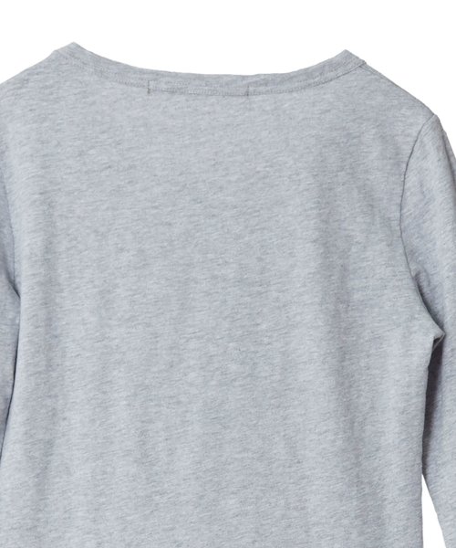 NO ID.（ノーアイディ）の「【NO ID.】Round Long Sleeve T-shirt / ラウンド ロング スリーブ Tシャツ（Tシャツ/カットソー・メンズ・ネイビー/グレー/ホワイト/ブラック・2/1）」の12枚目の写真