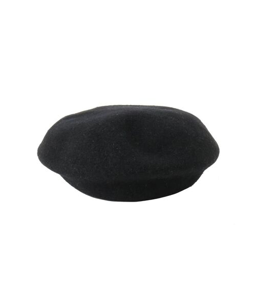 GYDA（ジェイダ）の「パイピングフェルトベレー（ハンチング/ベレー帽・レディース・ブラック/ブラウン・FREE）」の5枚目の写真