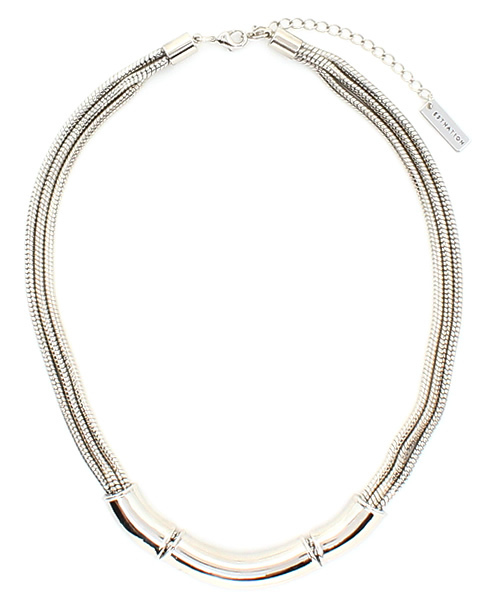 ESTNATION(エストネーション)の「ESTNATION ネックレス(ネックレス・レディース・シルバー/ゴールド・FREE)」の2枚目の写真