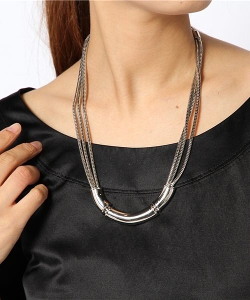 ESTNATION(エストネーション)の「ESTNATION ネックレス(ネックレス・レディース・シルバー/ゴールド・FREE)」の3枚目の写真